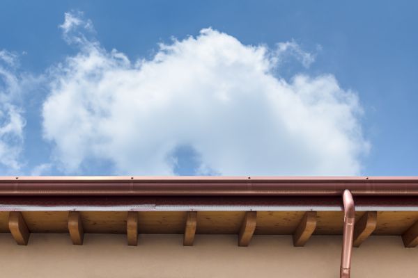 Copper Gutter Installation in Raeford