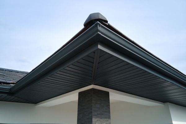 Steel Rain Gutter Installation in Raeford